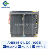 Fiberhome AN5516-01 OLT 10GE DC (19 inch) 16 Slots Equipped with 2*HSWA 2*HU1A 2*PWR